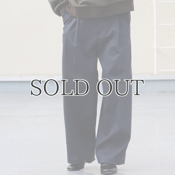 画像14: CAVE カツラギ 1タックワイドパンツ / Audience (14)