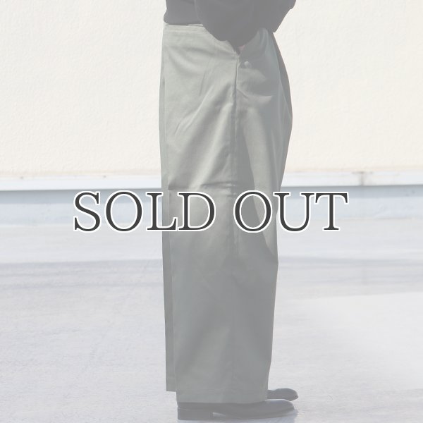 画像12: CAVE カツラギ 1タックワイドパンツ / Audience (12)