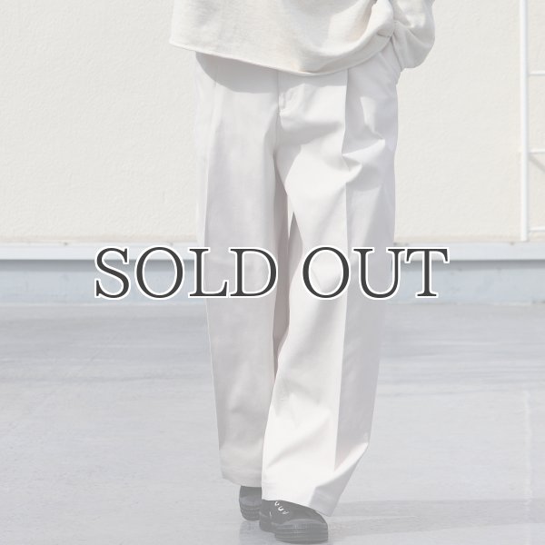 画像6: CAVE カツラギ 1タックワイドパンツ / Audience (6)