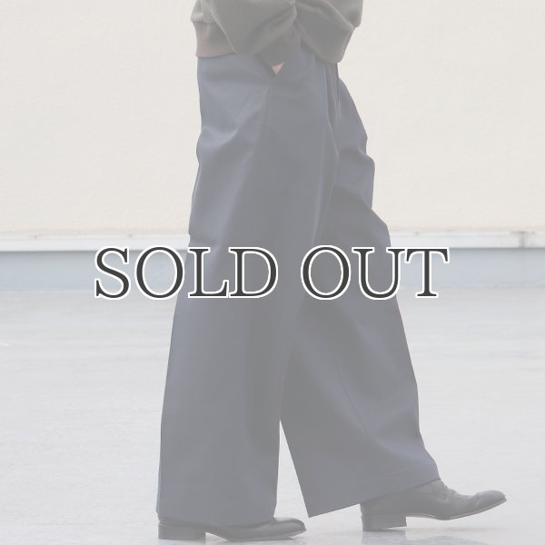 画像5: CAVE カツラギ 1タックワイドパンツ / Audience (5)
