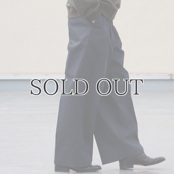 画像9: CAVE カツラギ 1タックワイドパンツ / Audience (9)