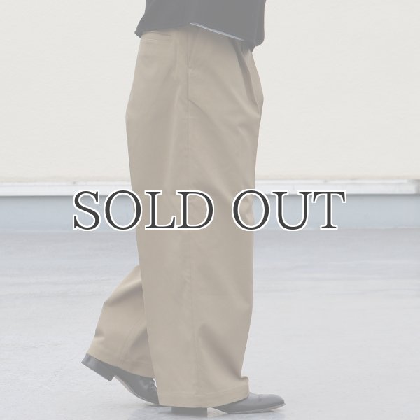 画像9: CAVE カツラギ 1タックワイドパンツ / Audience (9)