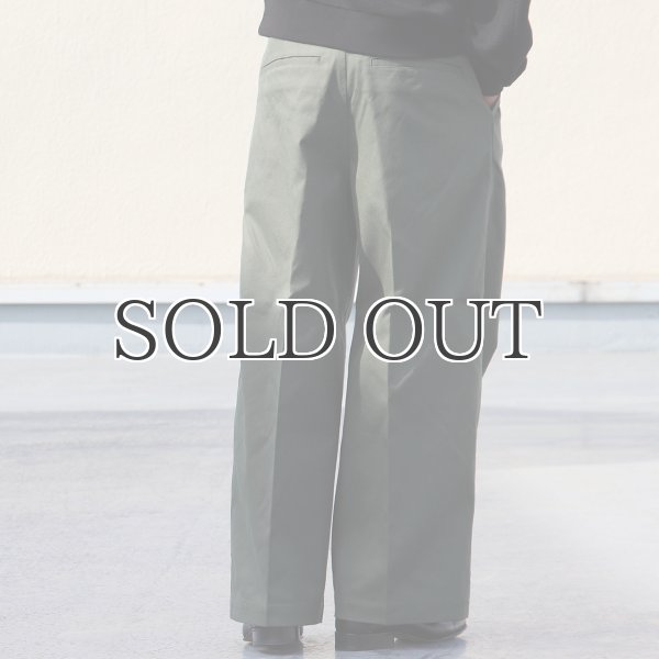画像6: CAVE カツラギ 1タックワイドパンツ / Audience (6)