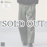 画像: CAVE カツラギ 1タックワイドパンツ / Audience