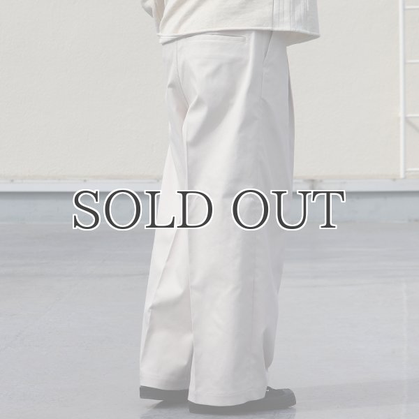 画像6: CAVE カツラギ 1タックワイドパンツ / Audience (6)