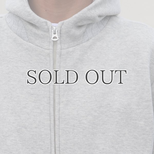 画像13: 30/8 吊り裏毛 スタンド フードZIPパーカー【MADE IN JAPAN】【送料無料】『日本製』 / Upscape Audience (13)