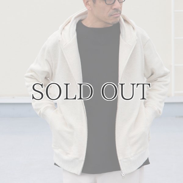 画像7: 30/8 吊り裏毛 スタンド フードZIPパーカー【MADE IN JAPAN】【送料無料】『日本製』 / Upscape Audience (7)