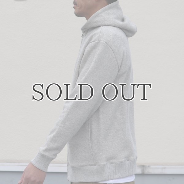 画像10: 30/8 吊り裏毛 スタンド フードZIPパーカー【MADE IN JAPAN】【送料無料】『日本製』 / Upscape Audience (10)