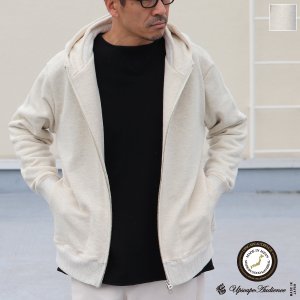画像: 30/8 吊り裏毛 スタンド フードZIPパーカー【MADE IN JAPAN】【送料無料】『日本製』 / Upscape Audience