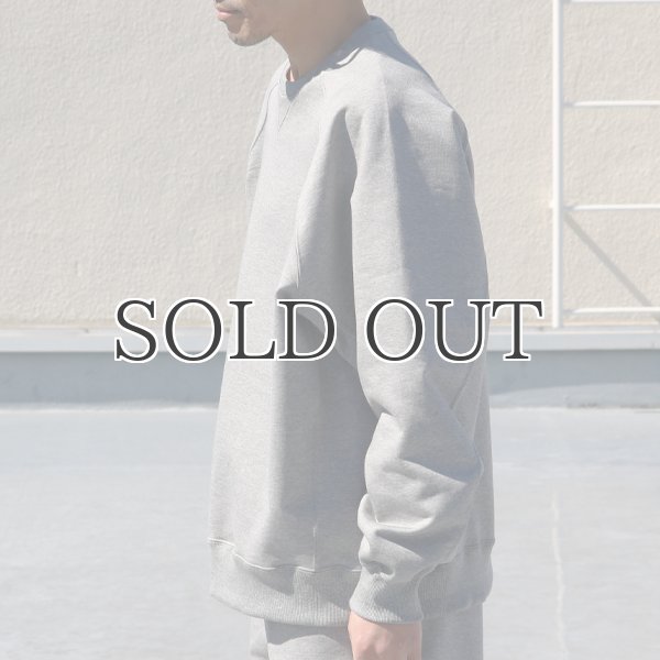 画像4: 「尾州」16オンス ハードコンパクト ヘビー裏毛 ラグラン XL ガゼットクルーネック スウェット【MADE IN JAPAN】【送料無料】『日本製』 / Upscape Audience (4)