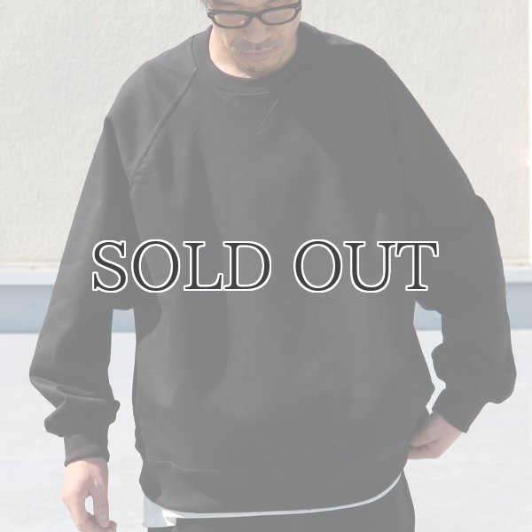 画像6: 「尾州」16オンス ハードコンパクト ヘビー裏毛 ラグラン XL ガゼットクルーネック スウェット【MADE IN JAPAN】【送料無料】『日本製』 / Upscape Audience (6)