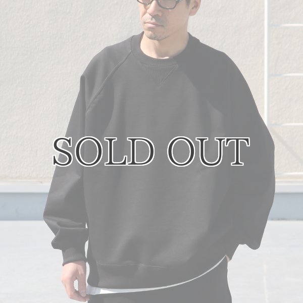 画像7: 「尾州」16オンス ハードコンパクト ヘビー裏毛 ラグラン XL ガゼットクルーネック スウェット【MADE IN JAPAN】【送料無料】『日本製』 / Upscape Audience (7)