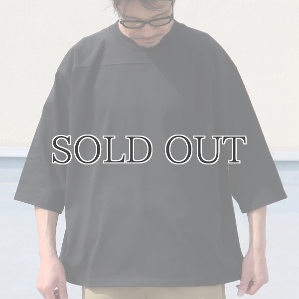 画像9: ヘビーウェイト プレーティング天竺（11オンス）フットボール 3/4スリーブ Tシャツ【MADE IN JAPAN】『日本製』/ Upscape Audience (9)