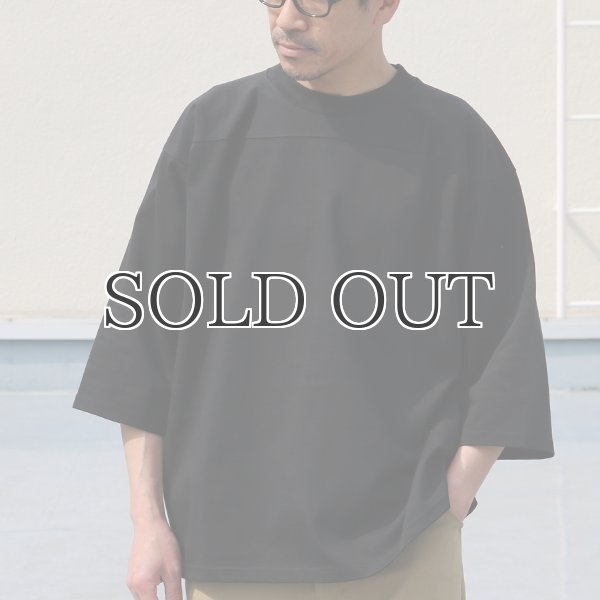 画像11: ヘビーウェイト プレーティング天竺（11オンス）フットボール 3/4スリーブ Tシャツ【MADE IN JAPAN】『日本製』/ Upscape Audience (11)