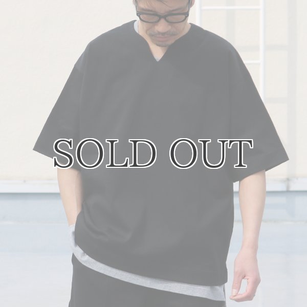 画像3: ヘビーウェイト プレーティング天竺(11オンス)キーネック ハーフスリーブ Tシャツ【MADE IN JAPAN】『日本製』/ Upscape Audience (3)