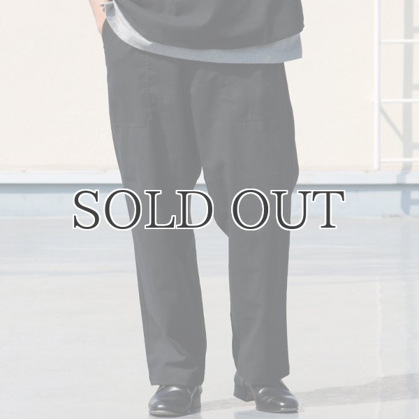 画像14: 綿麻ビンテージソフトキャンバス ベイカー ワイドイージーパンツ【MADE IN JAPAN】『日本製』【送料無料】 / Upscape Audience (14)