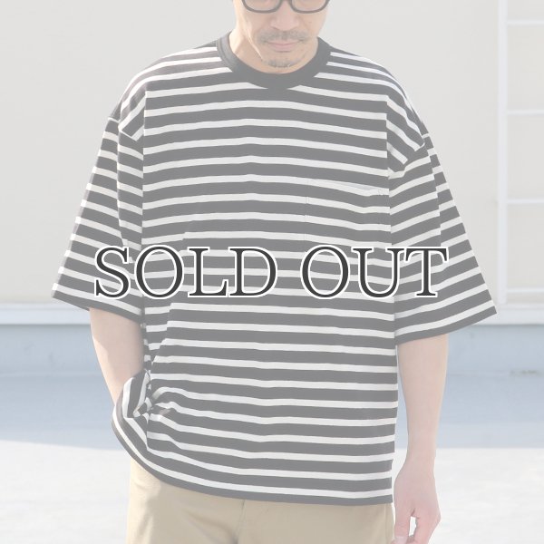 画像17: Basque10オンス(バスク天竺)クルーネック ハーフスリーブTシャツ【MADE IN JAPAN】『日本製』/ Upscape Audience (17)