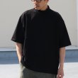 画像4: VORTEX 8オンス（MVS天竺）モックネック バルーン ハーフスリーブ Tシャツ【MADE IN JAPAN】『日本製』/ Upscape Audience (4)