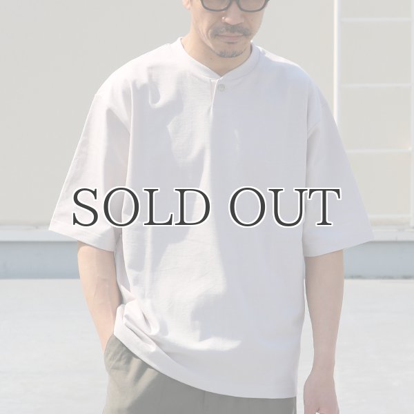 画像14: VORTEX8オンス（MVS天竺）コンチョボタンヘンリー ハーフスリーブ テーパードTシャツ【MADE IN JAPAN】『日本製』/ Upscape Audience (14)