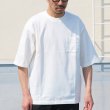 画像9: VORTEX8オンス(MVS天竺)グラスポケ付き クルーネック ハーフスリーブ テーパードTシャツ【MADE IN JAPAN】『日本製』/ Upscape Audience (9)