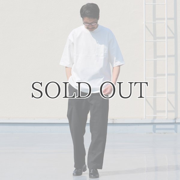 画像11: VORTEX8オンス(MVS天竺)グラスポケ付き クルーネック ハーフスリーブ テーパードTシャツ【MADE IN JAPAN】『日本製』/ Upscape Audience (11)