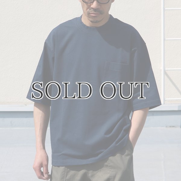 画像12: VORTEX8オンス(MVS天竺)グラスポケ付き クルーネック ハーフスリーブ テーパードTシャツ【MADE IN JAPAN】『日本製』/ Upscape Audience (12)