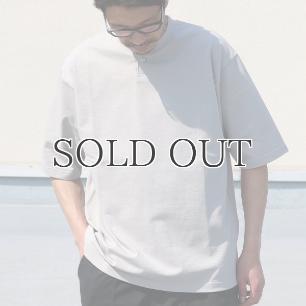 画像7: VORTEX8オンス（MVS天竺）コンチョボタンヘンリー ハーフスリーブ テーパードTシャツ【MADE IN JAPAN】『日本製』/ Upscape Audience (7)