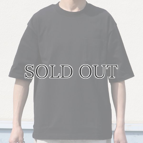 画像18: VORTEX8オンス(MVS天竺)グラスポケ付き クルーネック ハーフスリーブ テーパードTシャツ【MADE IN JAPAN】『日本製』/ Upscape Audience (18)