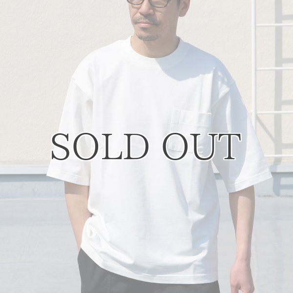 画像8: VORTEX8オンス(MVS天竺)グラスポケ付き クルーネック ハーフスリーブ テーパードTシャツ【MADE IN JAPAN】『日本製』/ Upscape Audience (8)