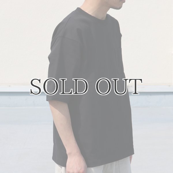 画像5: VORTEX8オンス(MVS天竺)グラスポケ付き クルーネック ハーフスリーブ テーパードTシャツ【MADE IN JAPAN】『日本製』/ Upscape Audience (5)