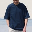 画像4: VORTEX8オンス（MVS天竺）コンチョボタンヘンリー ハーフスリーブ テーパードTシャツ【MADE IN JAPAN】『日本製』/ Upscape Audience (4)