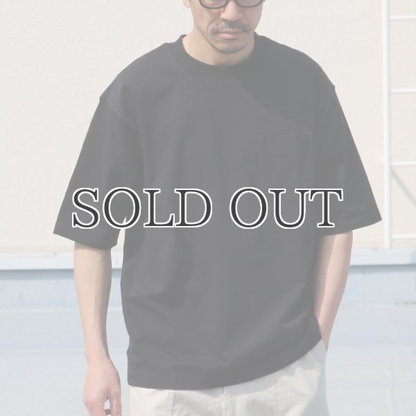 画像3: VORTEX8オンス(MVS天竺)グラスポケ付き クルーネック ハーフスリーブ テーパードTシャツ【MADE IN JAPAN】『日本製』/ Upscape Audience (3)