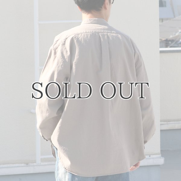 画像6: 綿麻ビンテージソフトキャンバス ボクシーシェフコート【MADE IN JAPAN】『日本製』【送料無料】/ Upscape Audience (6)