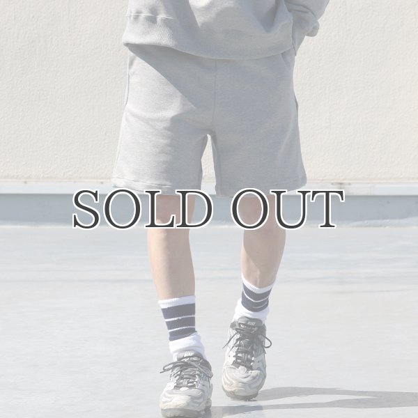 画像2: 「尾州」16オンス ハードコンパクト ヘビー裏毛 トレーニング スウェットショーツ【MADE IN JAPAN】『日本製』 / Upscape Audience (2)