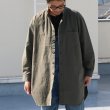 画像8: 綿麻ビンテージソフトキャンバス Aライン ローマシャツコート【MADE IN JAPAN】『日本製』【送料無料】/ Upscape Audience (8)