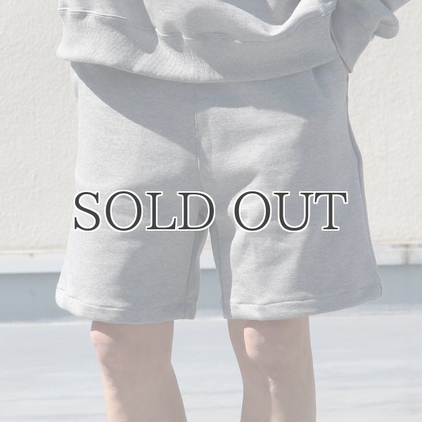 画像5: 「尾州」16オンス ハードコンパクト ヘビー裏毛 トレーニング スウェットショーツ【MADE IN JAPAN】『日本製』 / Upscape Audience (5)