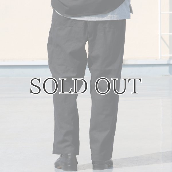 画像6: 綿麻ビンテージソフトキャンバス ベイカー ワイドイージーパンツ【MADE IN JAPAN】『日本製』【送料無料】 / Upscape Audience (6)