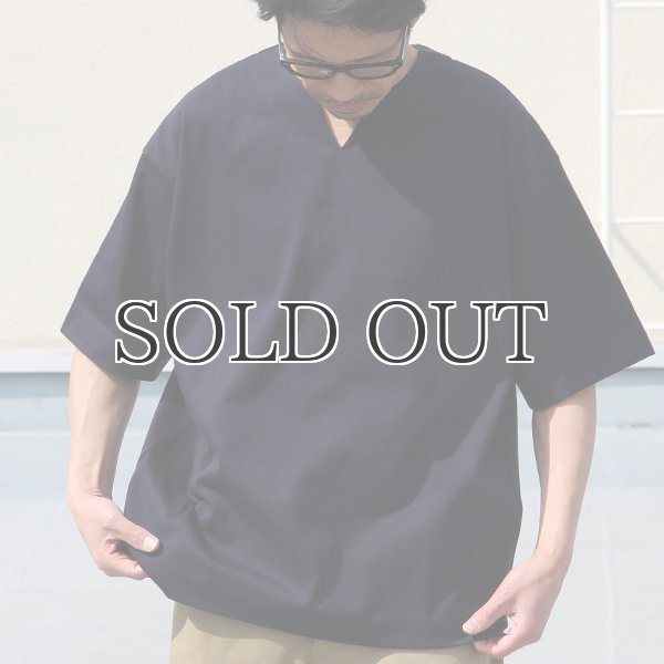 画像4: ヘビーウェイト プレーティング天竺(11オンス)キーネック ハーフスリーブ Tシャツ【MADE IN JAPAN】『日本製』/ Upscape Audience (4)