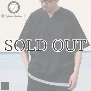 画像: ヘビーウェイト プレーティング天竺（11オンス）キーネック ハーフスリーブ Tシャツ【MADE IN JAPAN】『日本製』/ Upscape Audience
