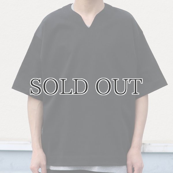 画像8: ヘビーウェイト プレーティング天竺(11オンス)キーネック ハーフスリーブ Tシャツ【MADE IN JAPAN】『日本製』/ Upscape Audience (8)