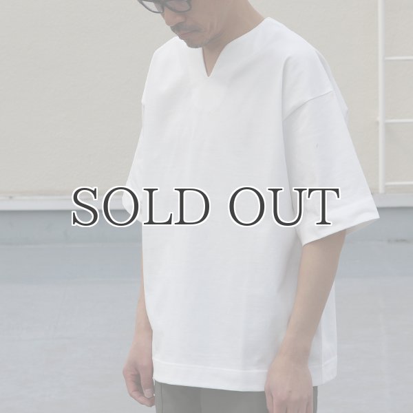 画像5: ヘビーウェイト プレーティング天竺(11オンス)キーネック ハーフスリーブ Tシャツ【MADE IN JAPAN】『日本製』/ Upscape Audience (5)