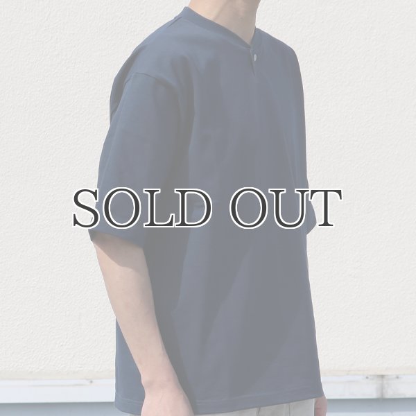 画像12: VORTEX8オンス(MVS天竺)コンチョボタンヘンリー ハーフスリーブ テーパードTシャツ【MADE IN JAPAN】『日本製』/ Upscape Audience (12)