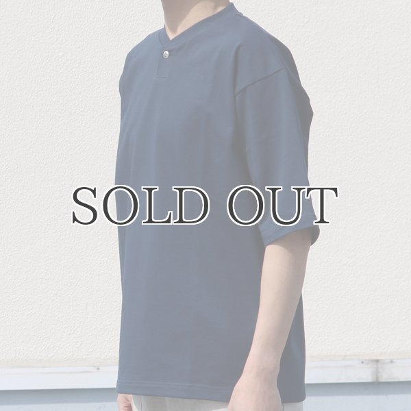 画像9: VORTEX8オンス(MVS天竺)コンチョボタンヘンリー ハーフスリーブ テーパードTシャツ【MADE IN JAPAN】『日本製』/ Upscape Audience (9)