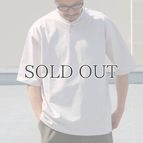 画像9: VORTEX8オンス(MVS天竺)コンチョボタンヘンリー ハーフスリーブ テーパードTシャツ【MADE IN JAPAN】『日本製』/ Upscape Audience (9)