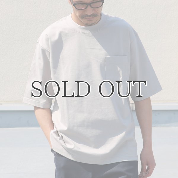 画像3: VORTEX8オンス(MVS天竺)グラスポケ付き クルーネック ハーフスリーブ テーパードTシャツ【MADE IN JAPAN】『日本製』/ Upscape Audience (3)