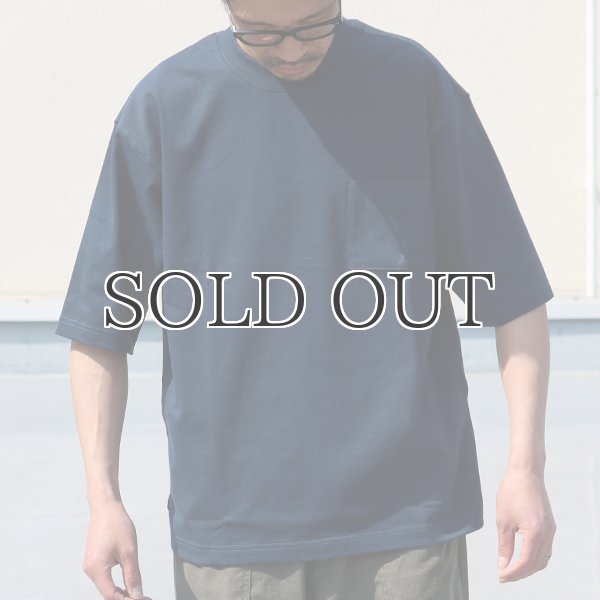 画像4: VORTEX8オンス(MVS天竺)グラスポケ付き クルーネック ハーフスリーブ テーパードTシャツ【MADE IN JAPAN】『日本製』/ Upscape Audience (4)