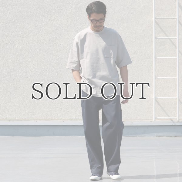 画像8: VORTEX8オンス(MVS天竺)グラスポケ付き クルーネック ハーフスリーブ テーパードTシャツ【MADE IN JAPAN】『日本製』/ Upscape Audience (8)