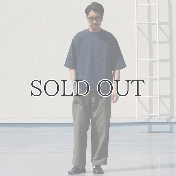 画像8: VORTEX8オンス(MVS天竺)グラスポケ付き クルーネック ハーフスリーブ テーパードTシャツ【MADE IN JAPAN】『日本製』/ Upscape Audience (8)