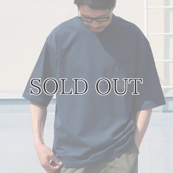 画像5: VORTEX8オンス(MVS天竺)グラスポケ付き クルーネック ハーフスリーブ テーパードTシャツ【MADE IN JAPAN】『日本製』/ Upscape Audience (5)