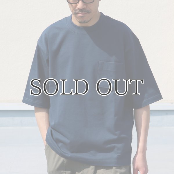 画像3: VORTEX8オンス(MVS天竺)グラスポケ付き クルーネック ハーフスリーブ テーパードTシャツ【MADE IN JAPAN】『日本製』/ Upscape Audience (3)